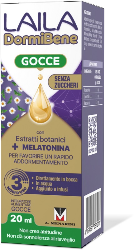 LAILA DORMIBENE 20 ML - Farmacia-flash.it