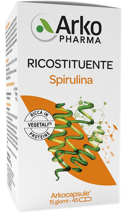 ARKOCPS SPIRULINA 45 CAPSULE - Farmacia-flash.it