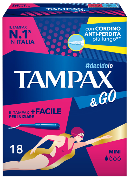 TAMPAX &GO MINI 18 PEZZI - Farmacia-flash.it