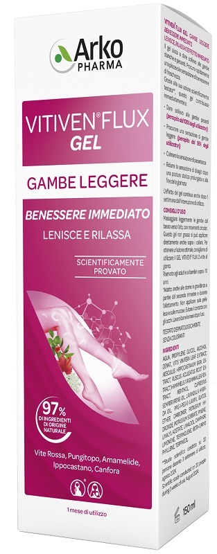 VITIVEN FLUX GEL BENESSERE IMMEDIATO 150 ML - Farmacia-flash.it