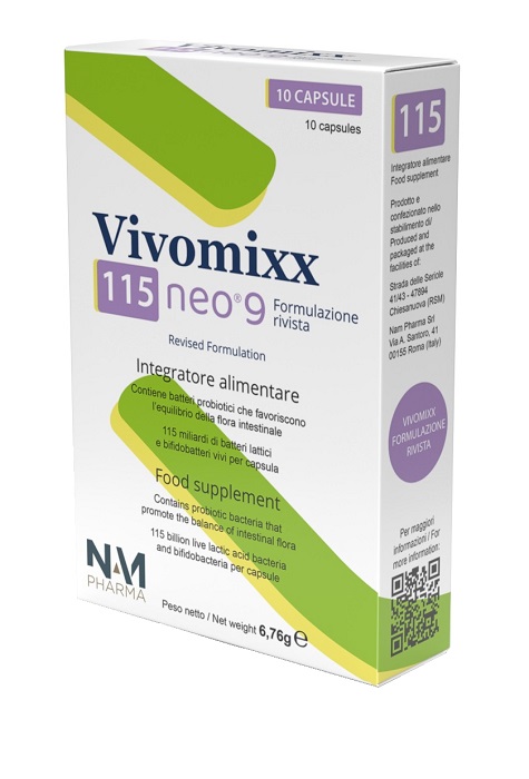 VIVOMIXX 115 NEO 9 10 CAPSULE - Farmacia-flash.it