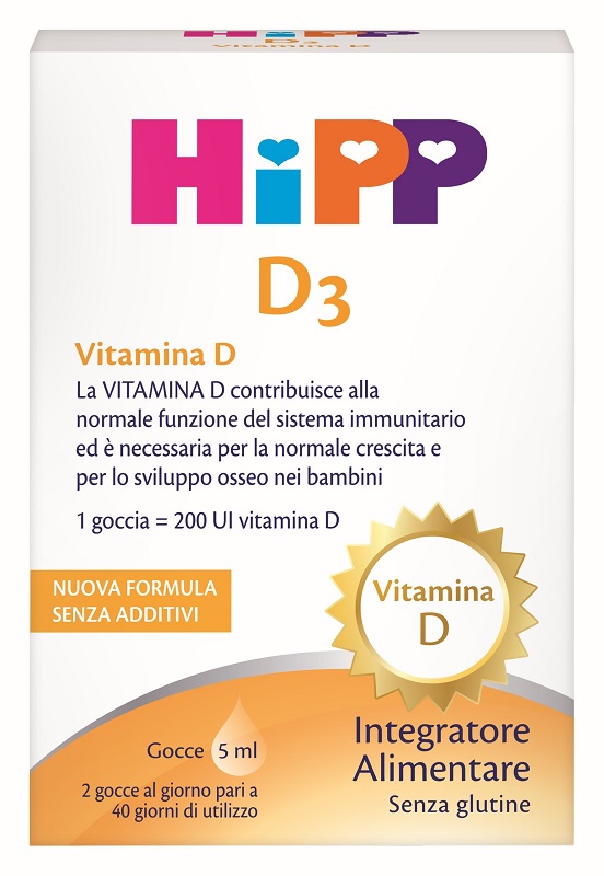 HIPP D3 5 ML NUOVA FORMULA - Farmacia-flash.it