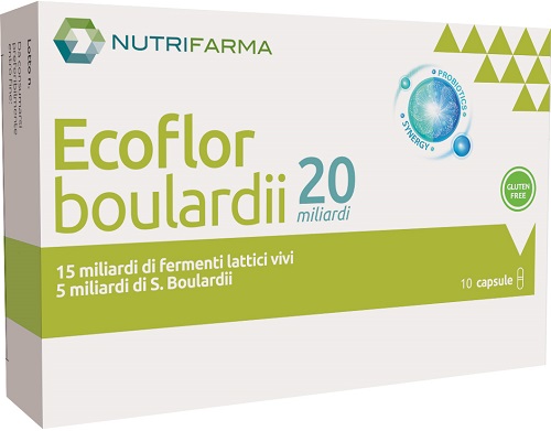 ECOFLOR BOULARDII 20 MILIARDI 10 CAPSULE - Farmacia-flash.it