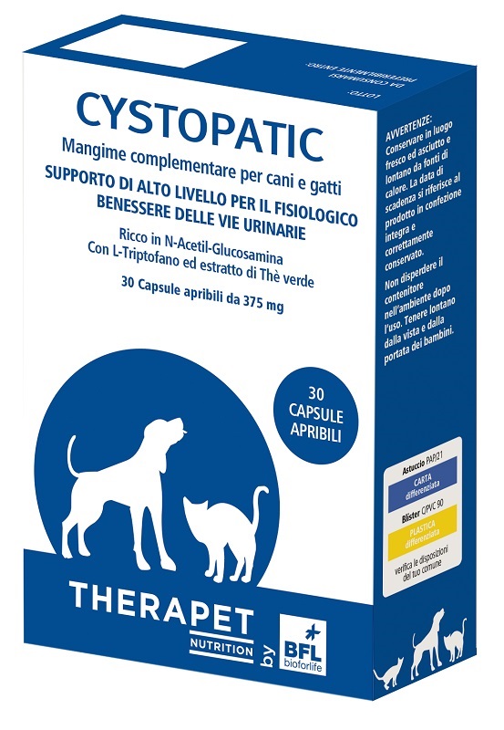 CYSTOPATIC THERAPET 30 CAPSULE - Farmacia-flash.it