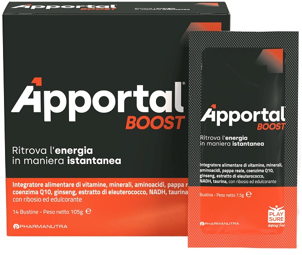 APPORTAL BOOST 14 BUSTINE CON EDULCORANTE - Farmacia-flash.it