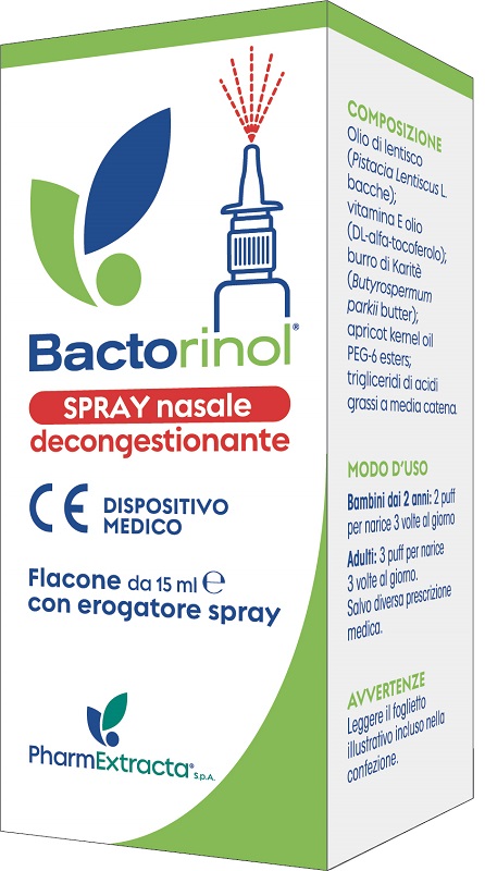 BACTORINOL SPRAY NASALE 15 ML - Farmacia-flash.it