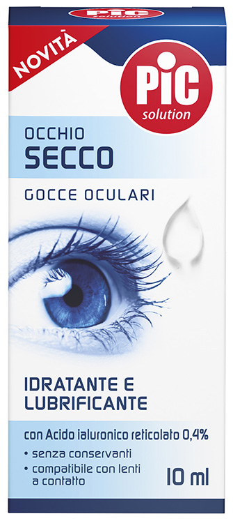 PIC GOCCE OCULARI OCCHIO SECCO 10 ML - Farmacia-flash.it