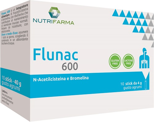 FLUNAC 600 10 STICK - Farmacia-flash.it