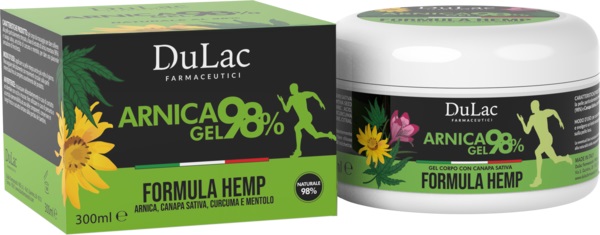DULAC ARNICA 98% HEMP 300 ML - Farmacia-flash.it