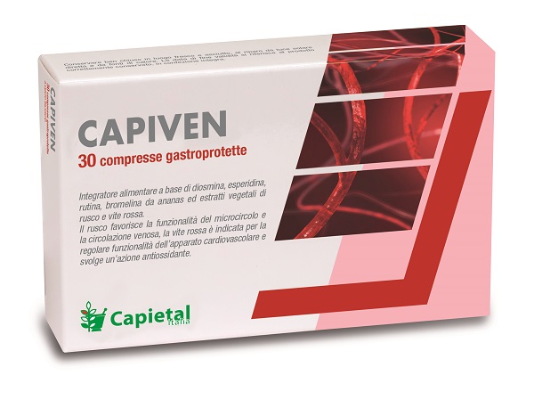 CAPIVEN 30 COMPRESSE GASTROPROTETTE - Farmacia-flash.it