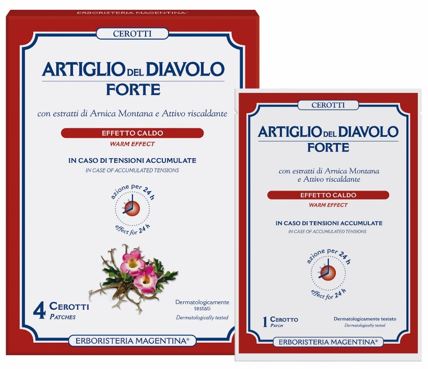 ARTIGLIO FORTE CEROTTI 4 PEZZI - Farmacia-flash.it