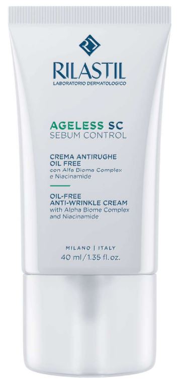 RILASTIL AGELESS SC SEBUM CONTROL CREMA ANTIRUGHE OIL FREE 40 ML - Farmacia-flash.it