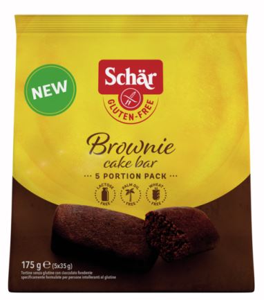 SCHAR BROWNIE CAKE BAR 175 G - Farmacia-flash.it