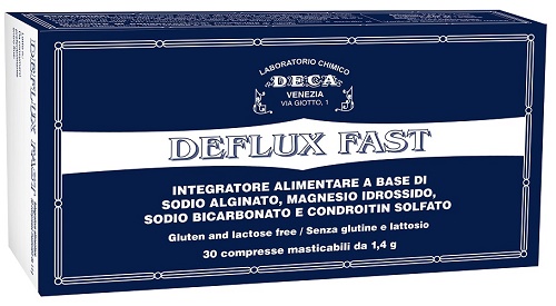 DEFLUX FAST 30 COMPRESSE MASTICABILI - Farmacia-flash.it