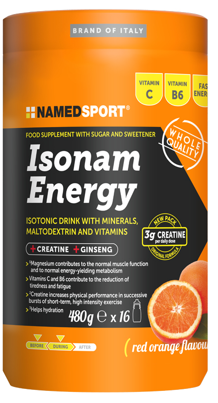 ISONAM ENERGY ORANGE 480 G - Farmacia-flash.it