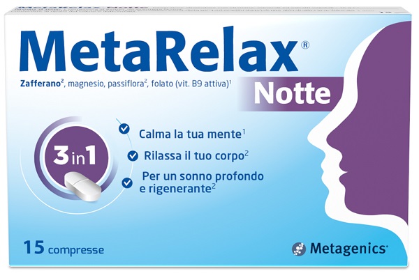 METARELAX NOTTE 15 COMPRESSE - Farmacia-flash.it