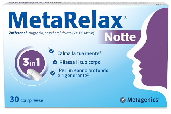 METARELAX NOTTE 30 COMPRESSE - Farmacia-flash.it