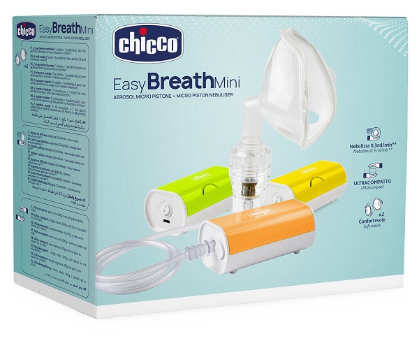 AEROSOL MICROPISTONE MINI EASY BREATH CHICCO - Farmacia-flash.it