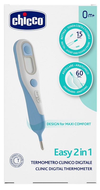 TERMOMETRO DIGITALE EASY 2IN1 CHICCO - Farmacia-flash.it