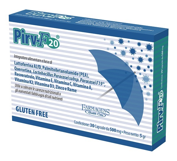 PIRV F20 30 CAPSULE 500 MG - Farmacia-flash.it