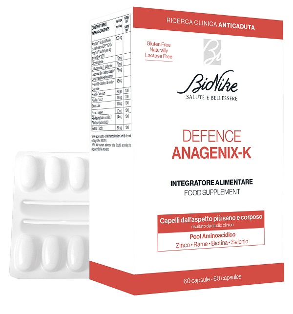 DEFENCE ANAGENIX K INTEGRATORE ALIMENTARE 60 CAPSULE - Farmacia-flash.it