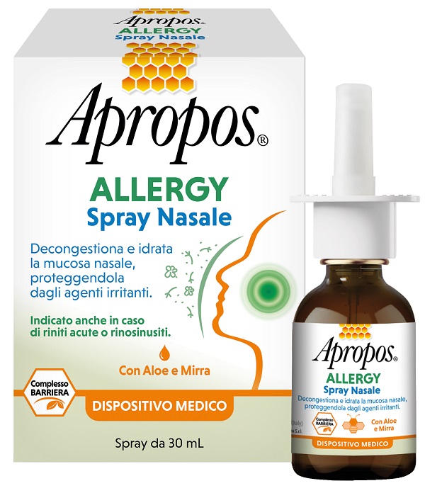 SPRAY NASALE APROPOS ALLERGY 30 ML - Farmacia-flash.it