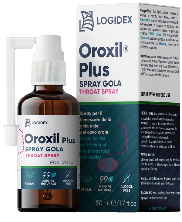 OROXIL PLUS SPRAY GOLA CAVO ORALE 50 ML - Farmacia-flash.it