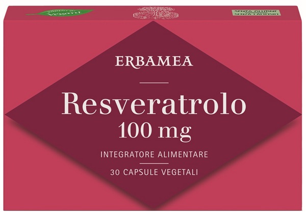 RESVERATROLO 100MG 30 CAPSULE - Farmacia-flash.it