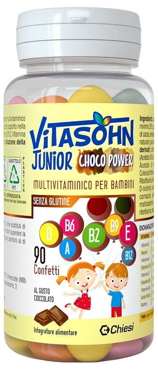 VITASOHN JUNIOR CHOCO POWER 90 CONFETTI - Farmacia-flash.it