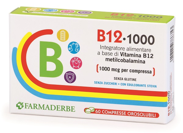 B12 1000 60 COMPRESSE OROSOLUBILI DA 0,2 G - Farmacia-flash.it