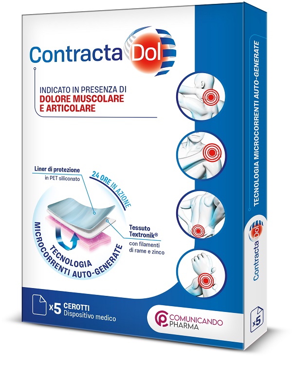 CONTRACTA DOL CEROTTO 5 PEZZI - Farmacia-flash.it
