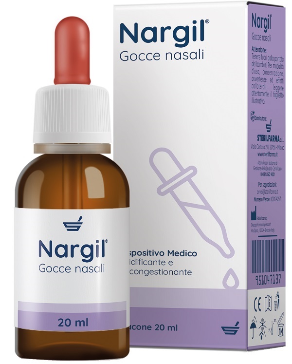GOCCE NASALI NARGIL 20 ML - Farmacia-flash.it