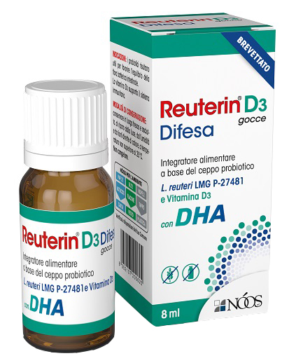 REUTERIN D3 DIFESA GOCCE CON DHA 8 ML - Farmacia-flash.it