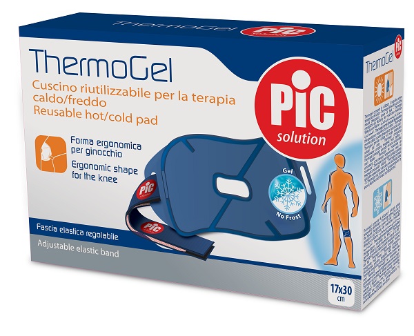 THERMOGEL GINOCCHIO FASCIA 17X30 CM ITC - Farmacia-flash.it