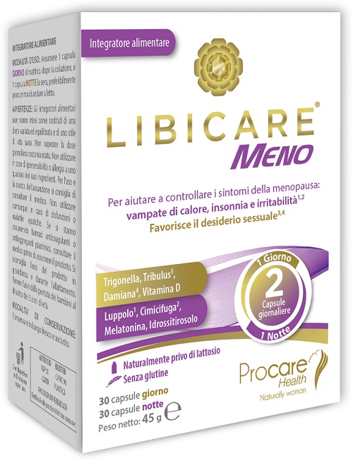LIBICARE MENO 60 CAPSULE - Farmacia-flash.it