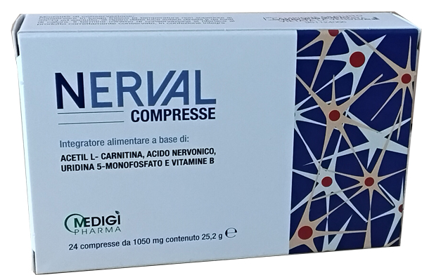 NERVAL 24 COMPRESSE DA 1050 MG - Farmacia-flash.it