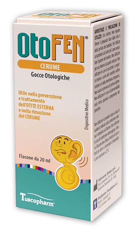 OTOFEN CERUME GOCCE OTOLOGICHE 20 ML - Farmacia-flash.it