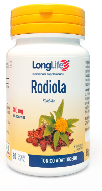 LONGLIFE RODIOLA 3% ROSAVINE 400 MG 60 TAVOLETTE - Farmacia-flash.it