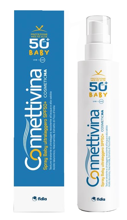 CONNETTIVINA SPRAY BABY ULTRALEGGERO SPF50+ 180 ML - Farmacia-flash.it