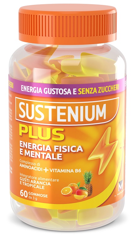 SUSTENIUM PLUS 60 CARAMELLE GOMMOSE 3 G - Farmacia-flash.it