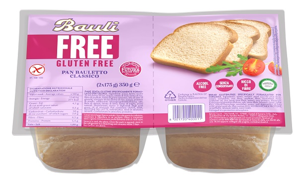 BAULI FREE PAN BAULETTO CLASSICO 350 G - Farmacia-flash.it