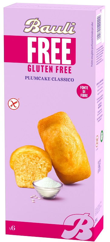 BAULI FREE PLUMCAKE CLASSICO 6 PEZZI DA 35 G - Farmacia-flash.it