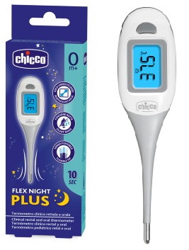 CHICCO TERMOMETRO FLEX NIGHT PLUS - Farmacia-flash.it
