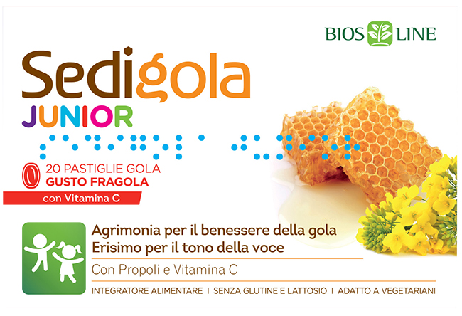 APIX PROPOLI SEDIGOLA JUNIOR FRAGOLA 20 PASTIGLIE - Farmacia-flash.it