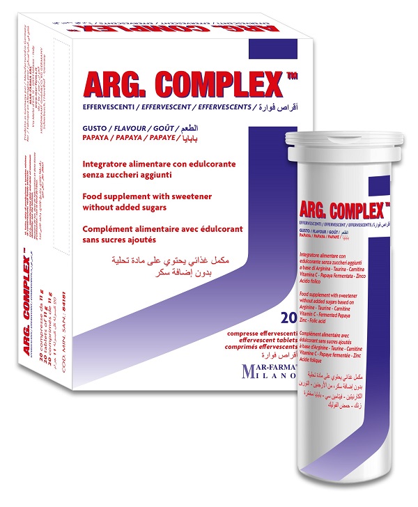 ARG COMPLEX 20 COMPRESSE EFFERVESCENTI - Farmacia-flash.it