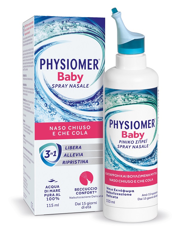 SPRAY NASALE PHYSIOMER BABY 115 ML - Farmacia-flash.it