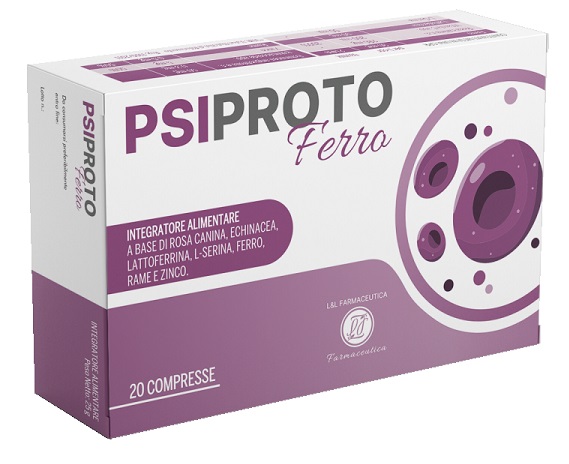 PSIPROTO FERRO 20 COMPRESSE - Farmacia-flash.it