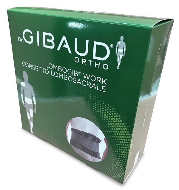 GIBAUD ORTHO CORSETTO LOMBOSACRALE LOMBOGIB WORK H26 TAGLIA 02 - Farmacia-flash.it