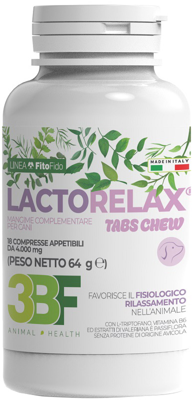 LACTORELAX TABS CHEW 18 COMPRESSE APPETIBILI DA 4000 MG - Farmacia-flash.it