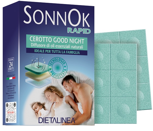 DIETALINEA SONNOK RAPID CEROTTO GOOD NIGHT 24 PEZZI - Farmacia-flash.it